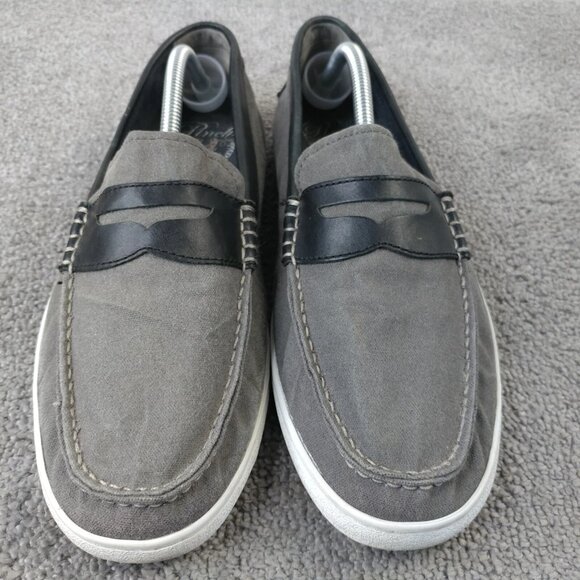 Cole Haan Penny Loafers Pinch Weekender Mens Size 10.5 Shoes Slip On Gray - Picture 7 of 11